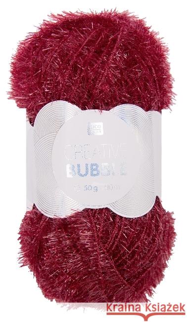 Spülschwammgarn Creative Bubble Dunkelrot  4050051559022 RICO-Design tap - książka