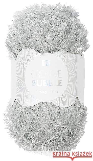 Spülschwammgarn Creative Bubble Metallic Silber  4050051558988 RICO-Design tap - książka
