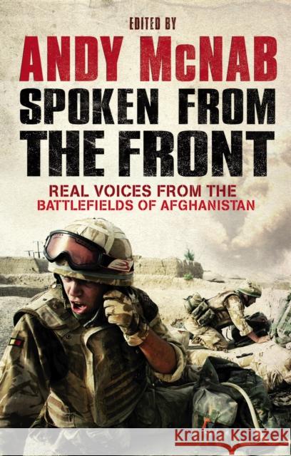 Spoken From The Front Andy McNab 9780552160803  - książka