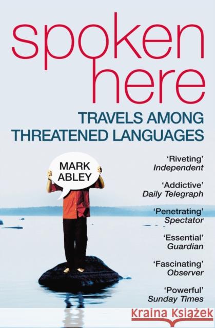 Spoken Here Mark Abley 9780099460220  - książka