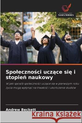 Spoleczności uczące się i stopień naukowy Andrew Beckett 9786203109634 Wydawnictwo Nasza Wiedza - książka