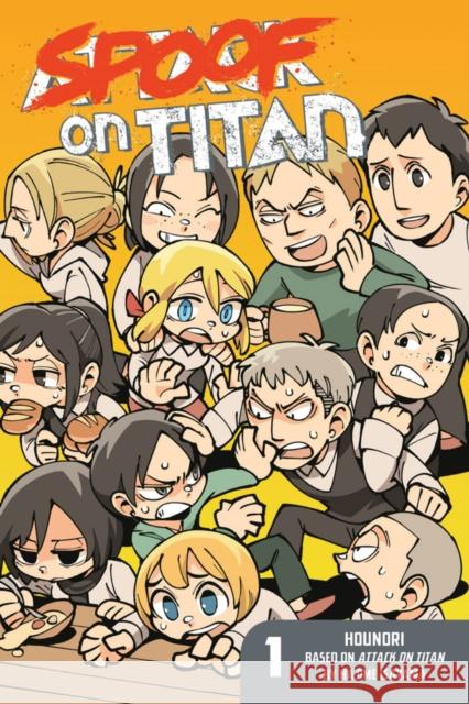 Spoof On Titan 1 (attack On Titan) Hajime Isayama 9781632364081 Kodansha America, Inc - książka