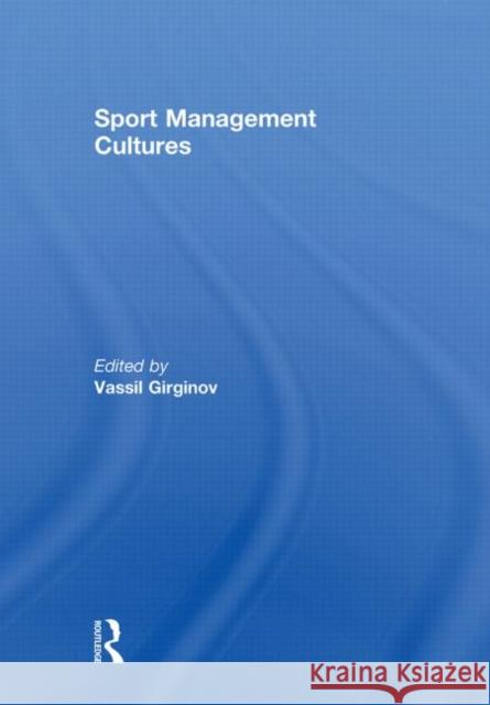 Sport Management Cultures   9780415609203  - książka