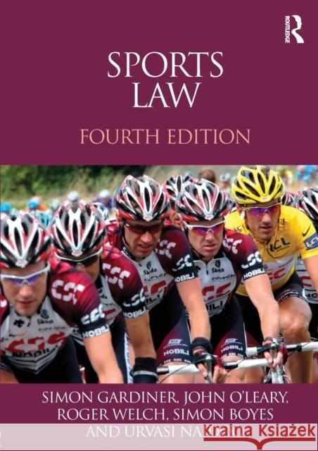 Sports Law Simon Gardiner 9780415591836 Taylor & Francis Ltd - książka