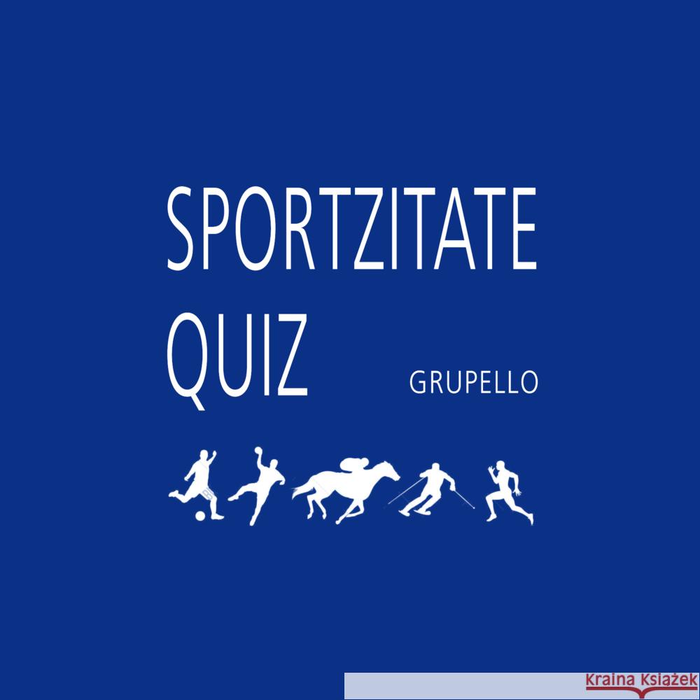 Sportzitate-Quiz (Spiel) Stallecker, Joachim 9783899783698 Grupello - książka