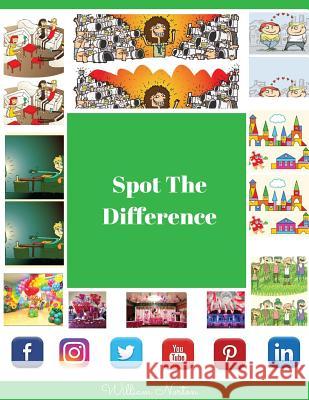 Spot the difference: kids activity Norton, William 9781539378136 Createspace Independent Publishing Platform - książka