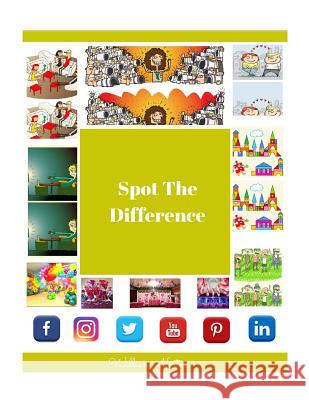 Spot the difference: kids activity Norton, William 9781539378723 Createspace Independent Publishing Platform - książka