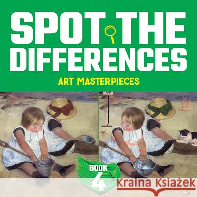Spot the Differences Book 4: Art Masterpiece Mysteries Dover 9780486480862  - książka