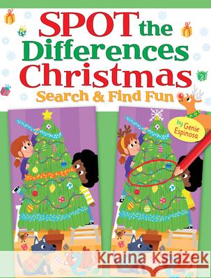 Spot the Differences Christmas: Search & Find Fun Espinosa, Genie 9780486837987 Dover Publications - książka