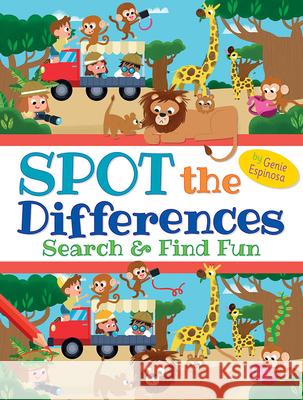 Spot the Differences: Search & Find Fun Genie Espinosa 9780486832319 Dover Publications - książka