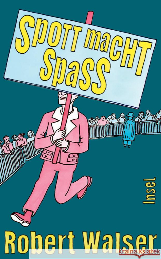 Spott macht Spaß Walser, Robert 9783458683988 Insel Verlag - książka