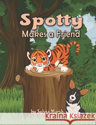 Spotty Makes a Friend Ellen Sallas Sylvia Marsh 9781735933771 Little Roni Publishers LLC - książka