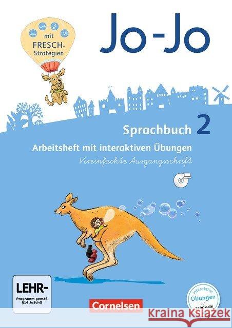 Sprachbuch 2 Arbeitsheft  9783060836185 Cornelsen Verlag GmbH & Co - książka