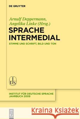 Sprache intermedial Deppermann, Arnulf 9783110222050 Walter de Gruyter - książka