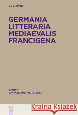 Sprache und Verskunst  9783110229738 De Gruyter - książka