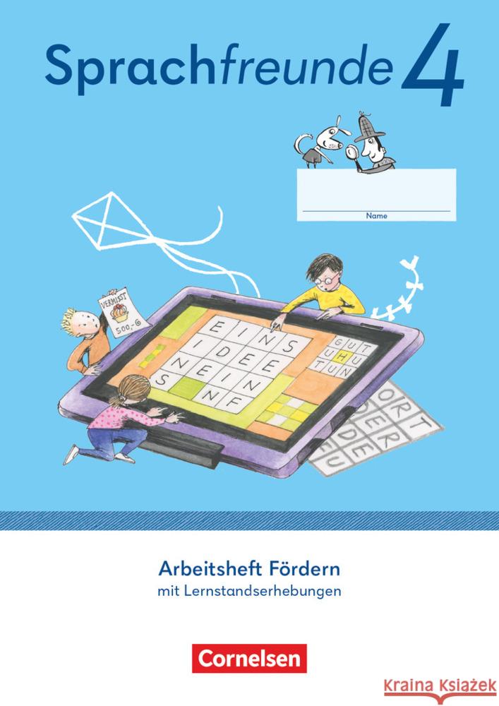 Sprachfreunde - Sprechen - Schreiben - Spielen - Östliche Bundesländer und Berlin - Ausgabe 2022 - 4. Schuljahr  9783464828595 Cornelsen Verlag - książka