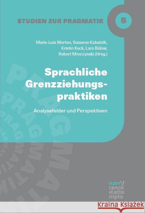 Sprachliche Grenzziehungspraktiken  9783823385165 Narr - książka