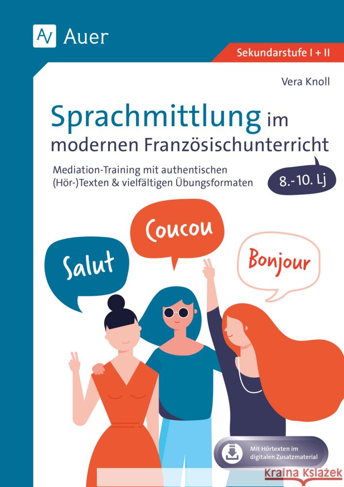 Sprachmittlung im modernen Französischunterricht Knoll, Vera 9783403089988 Auer Verlag in der AAP Lehrerwelt GmbH - książka