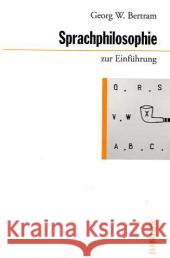 Sprachphilosophie zur Einführung Bertram, Georg W.   9783885066811 Junius Verlag - książka