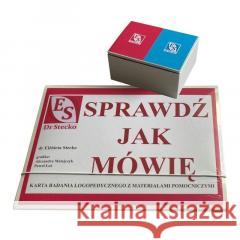 Sprawdź jak mówię. Karta badania logopedycznego... Elżbieta Stecko 9788393048335 Stecko - książka