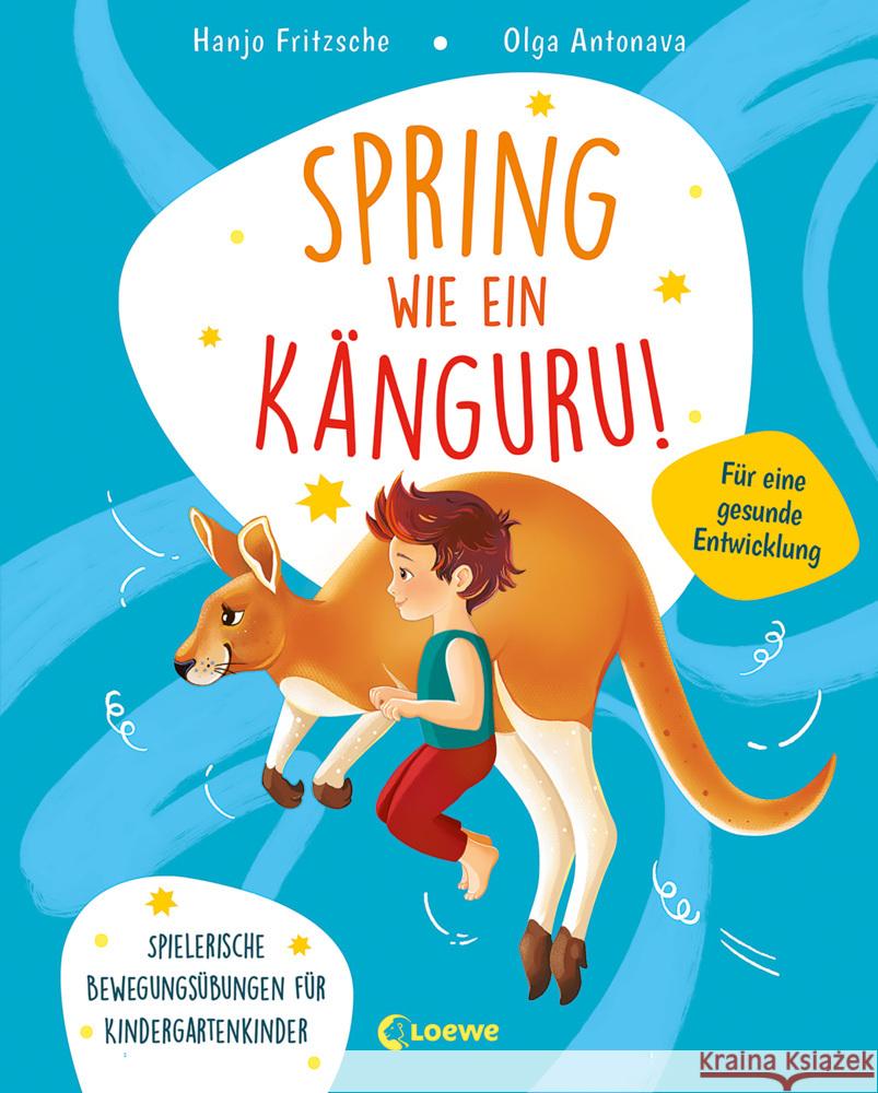 Spring wie ein Känguru! Fritzsche, Hanjo 9783743212305 Loewe - książka