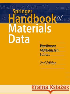 Springer Handbook of Materials Data Hans Warlimont Werner Martienssen 9783319697413 Springer - książka