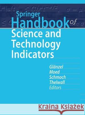 Springer Handbook of Science and Technology Indicators  9783030025106 Springer - książka