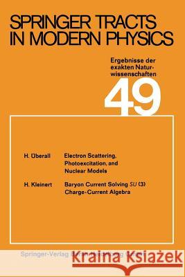 Springer Tracts in Modern Physics: Ergebnisse der exakten Naturwissenschaften Volume 49 G. Höhler 9783662158852 Springer-Verlag Berlin and Heidelberg GmbH &  - książka