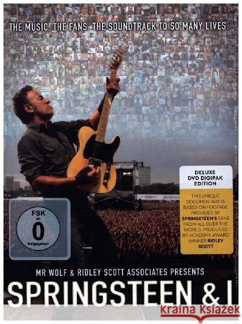 Springsteen & I, 1 DVD Springsteen, Bruce 4029759179146 earMUSIC CLASSICS - książka