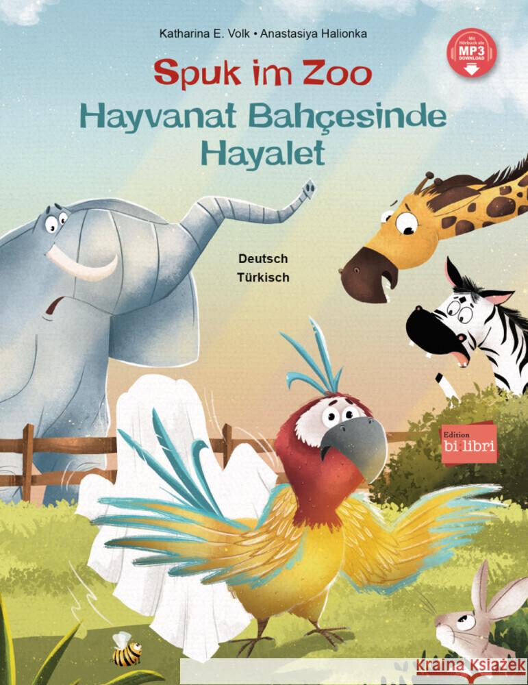 Spuk im Zoo Volk, Katharina E. 9783191796211 Hueber - książka