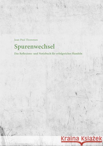 Spurenwechsel Thommen, Jean-Paul 9783039093519 Versus - książka
