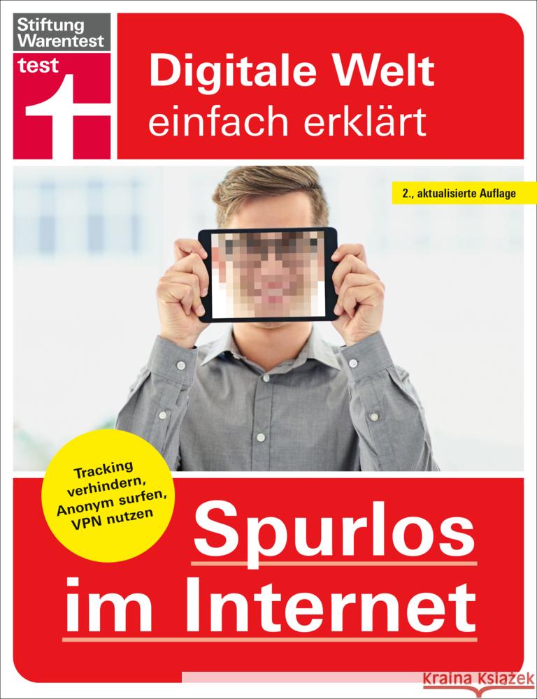 Spurlos im Internet Erle, Andreas 9783747107416 Stiftung Warentest - książka