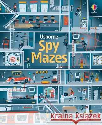 Spy Mazes Sam Smith Various 9781835405154 Usborne Books - książka