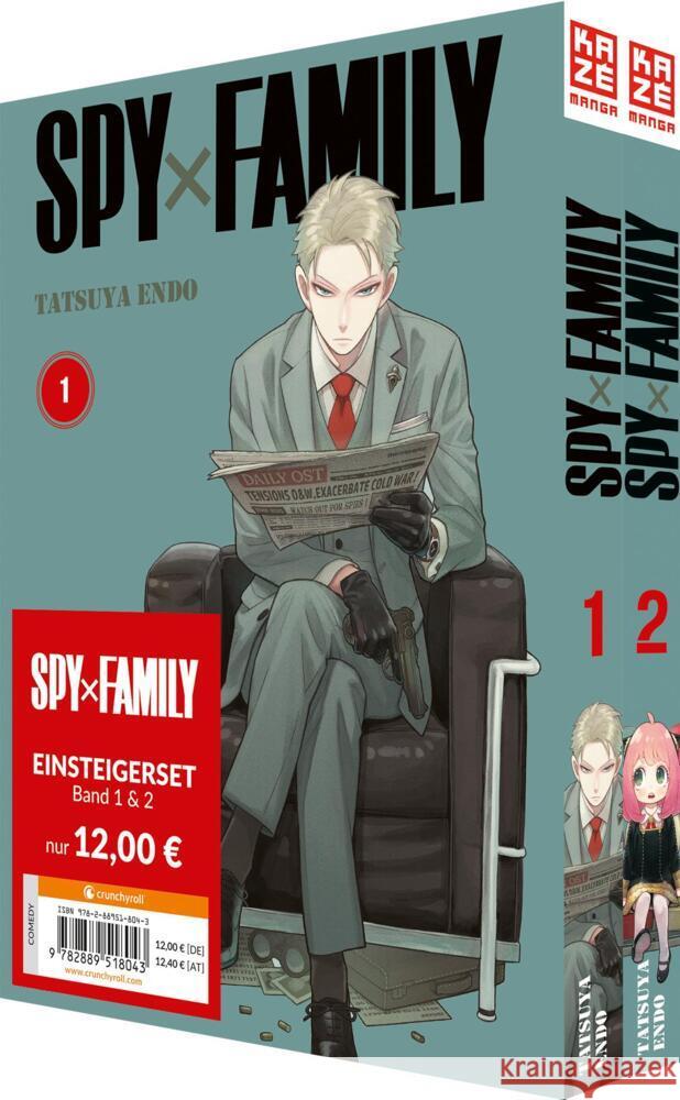 Spy x Family - Einsteigerset Endo, Tatsuya 9782889518043 Crunchyroll Manga - książka