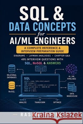 SQL And Data Concepts Patel, Rashmi 9798189917424 Independently Published - książka