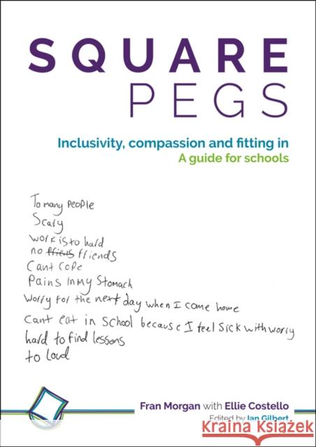 Square Pegs: Inclusivity, compassion and fitting in - a guide for schools Ellie Costello 9781781354100 Independent Thinking Press - książka