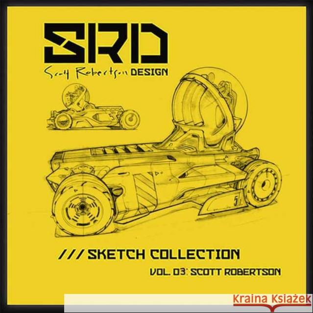 SRD Sketch Collection Vol. 03 Scott Robertson 9781624650970 Design Studio Press - książka