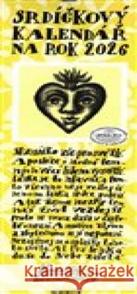 Srdíčkový kalendář na rok 2026  9788087704622 Nakl. jednoho autora - książka