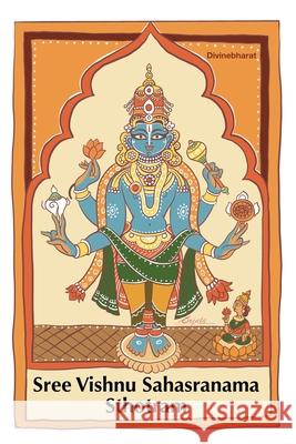 Sree Vishnu Sahasranama Sthotram Sujata Saha Divinebharat 9789334309973 Divinebharat - książka