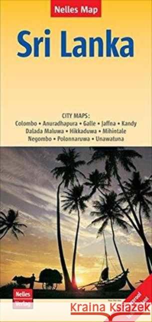 Sri Lanka Colombo-Anuradhapura: 2019  9783865745118 Nelles Guides and Maps - książka