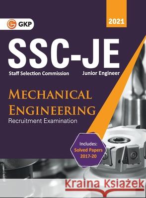 SSC 2021 Junior Engineers - Mechanical Engineering - Guide Gautam Puri 9789390820498 G.K Publications Pvt.Ltd - książka