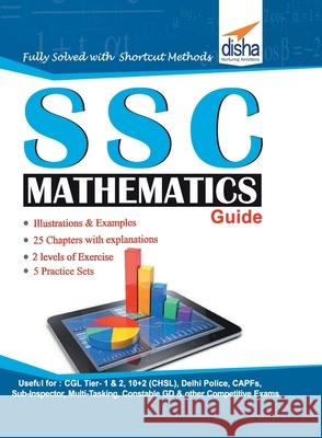 SSC Mathematics Guide Disha Experts 9789386323187 Disha Publication - książka