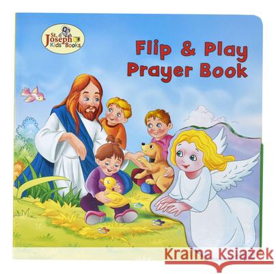 St. Joseph Flip & Play Prayer Book Tom Donaghy 9781937913823 Catholic Book Publishing Corp - książka