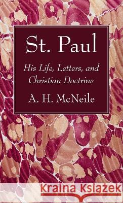 St. Paul A H McNeile 9781666790351 Wipf & Stock Publishers - książka