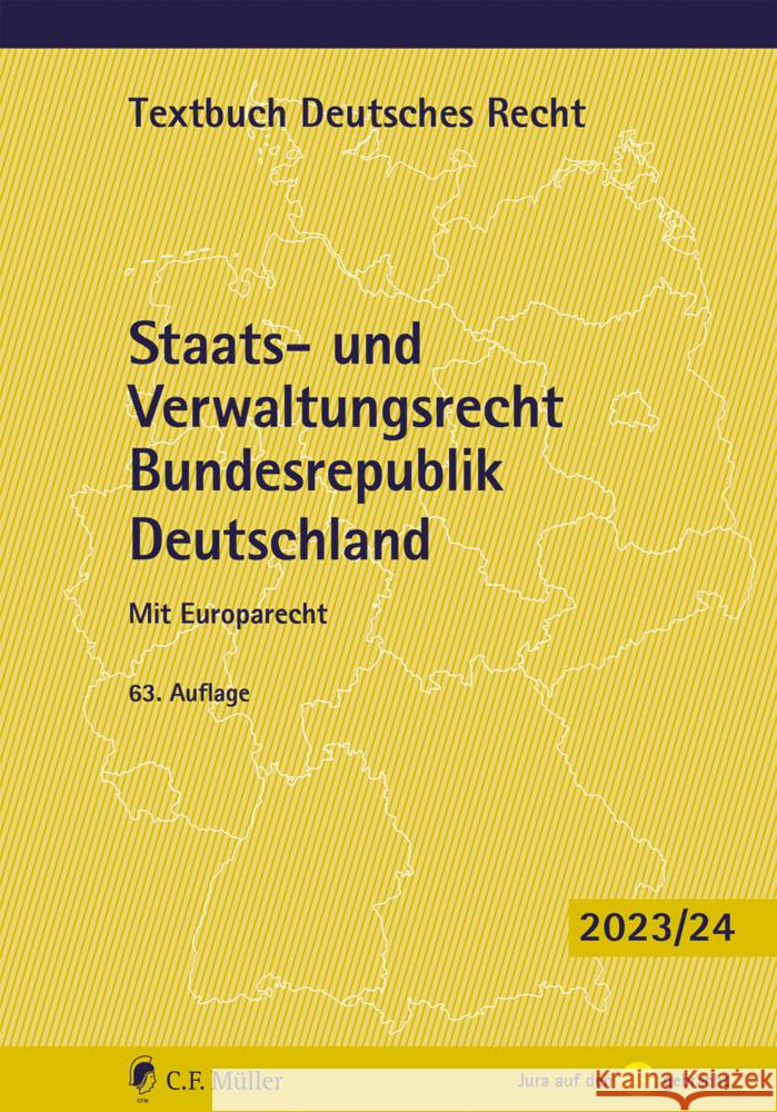 Staats- und Verwaltungsrecht Bundesrepublik Deutschland Kirchhof, Paul, Kreuter-Kirchhof, Charlotte 9783811460676 Müller (C.F.Jur.), Heidelberg - książka