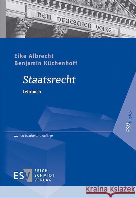 Staatsrecht Albrecht, Eike, Küchenhoff, Benjamin 9783503205790 Schmidt (Erich), Berlin - książka