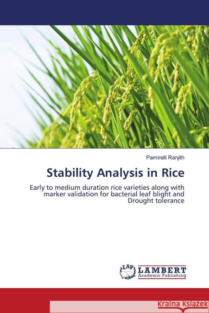 Stability Analysis in Rice Ranjith, Pamirelli 9786208441944 LAP Lambert Academic Publishing - książka