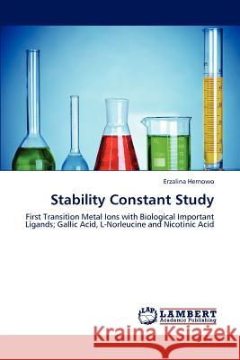 Stability Constant Study  9783847307440 LAP Lambert Academic Publishing AG & Co KG - książka