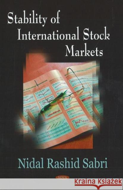 Stability of International Stock Markets Nidal Rashid Sabri 9781600217432 Nova Science Publishers Inc - książka