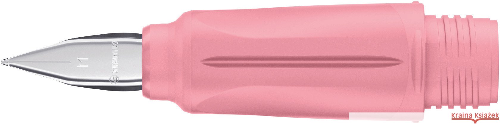 STABILO EASYbuddy Pastel Griffstück rosiges Rouge Feder M  4006381588034 Stabilo International (Nonbook) - książka